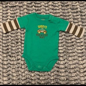 Newborn “Daddy’s Backseat Driver” Onesie